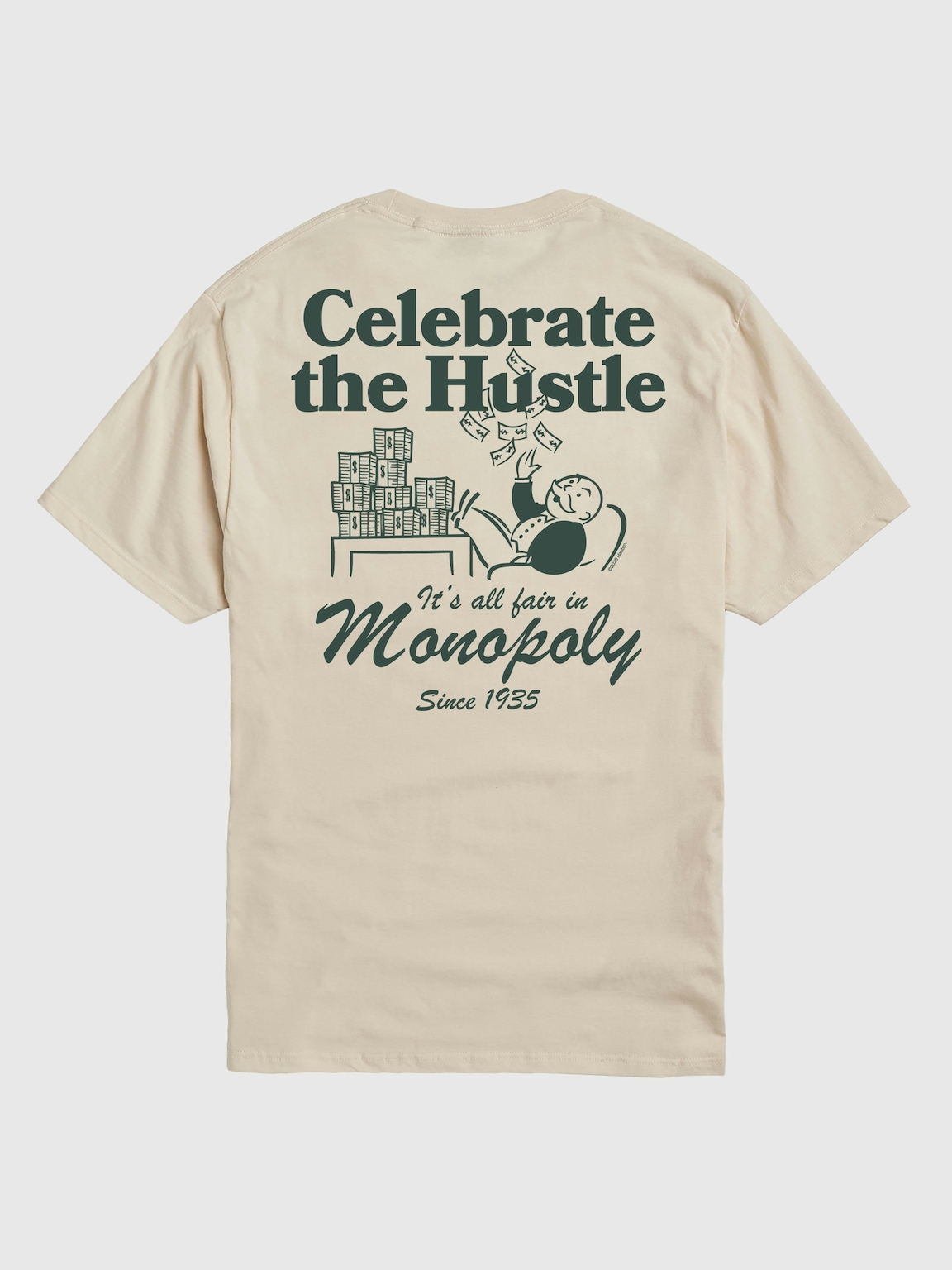 Monopoly Celebrate The Hustle Graphic Tee