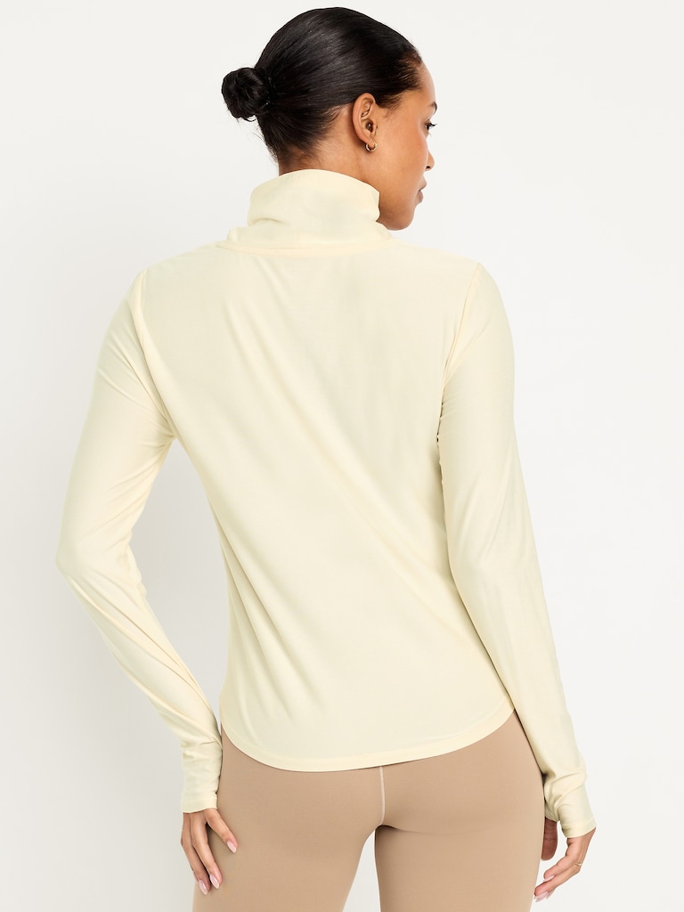 CloudMotion Funnel Neck Top