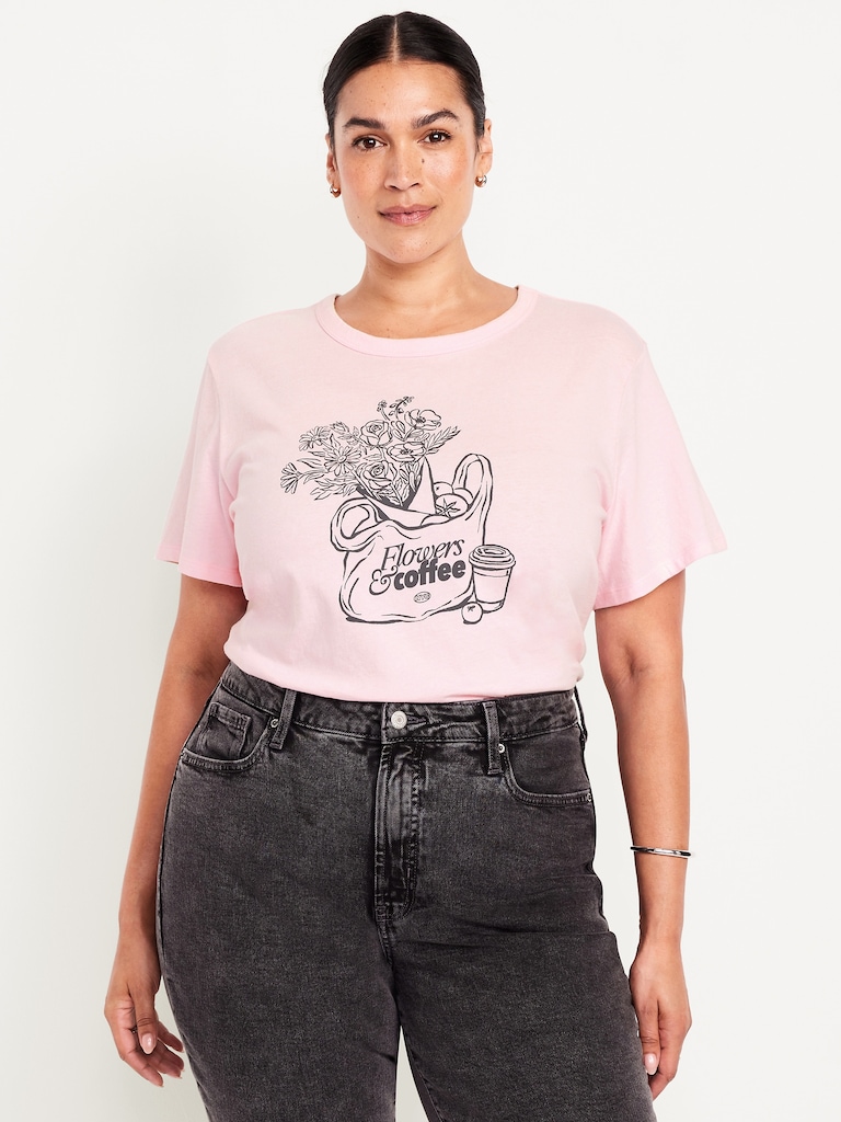 EveryWear Crew-Neck Graphic T-Shirt