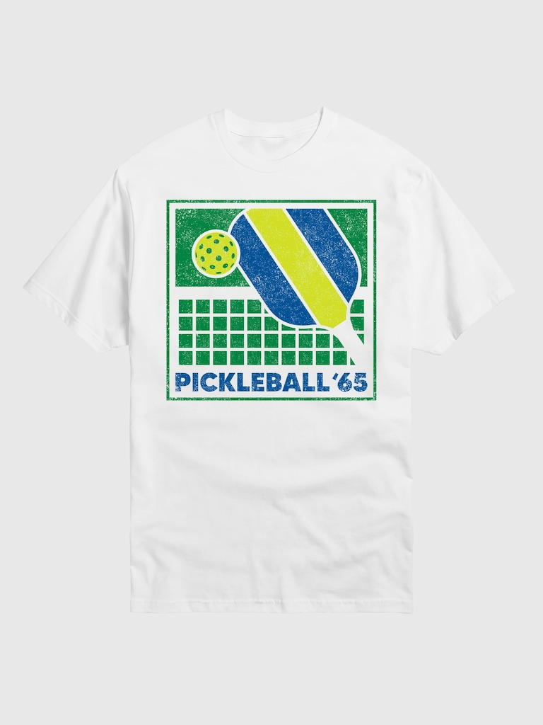 Pickleball 65 Short Sleeve Graphic Tee