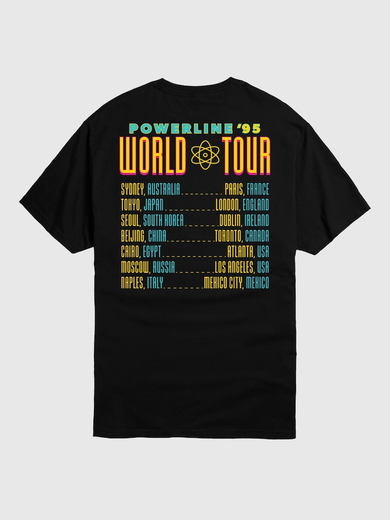 Powerline Tour Graphic Tee