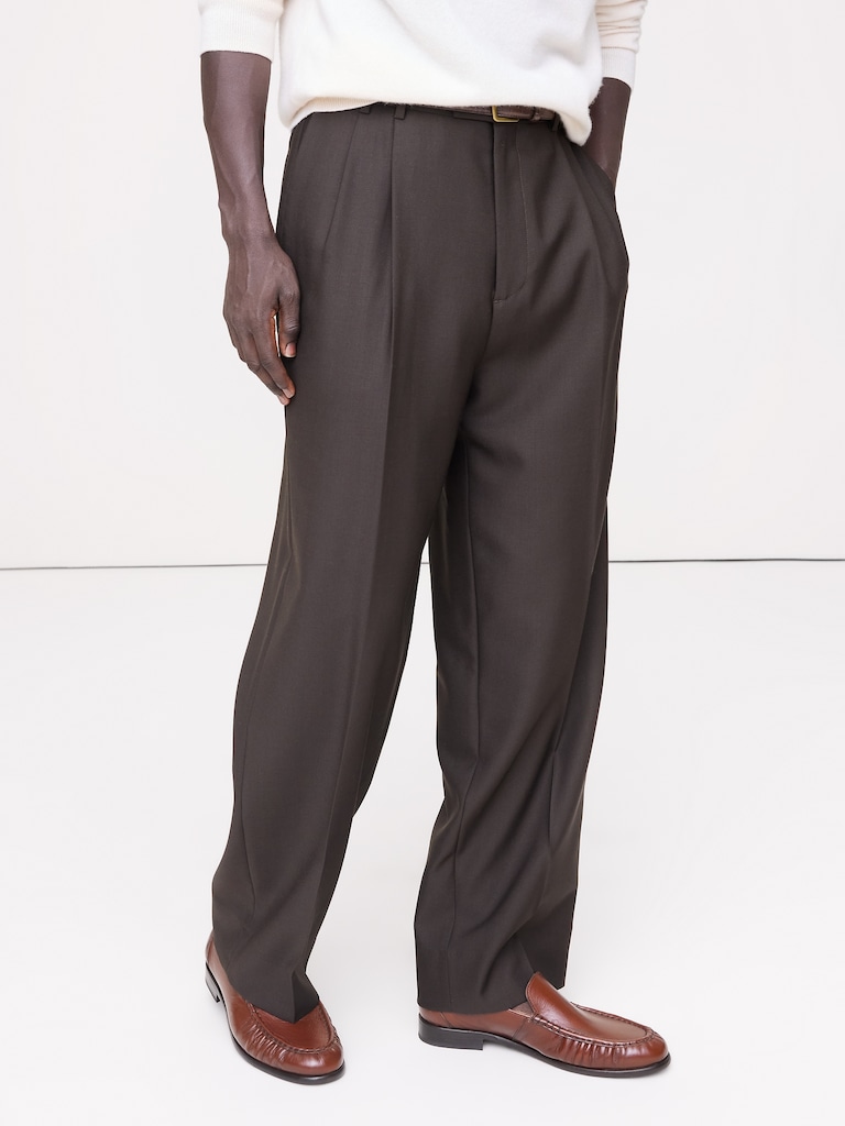 Leather Moc-Toe Loafer