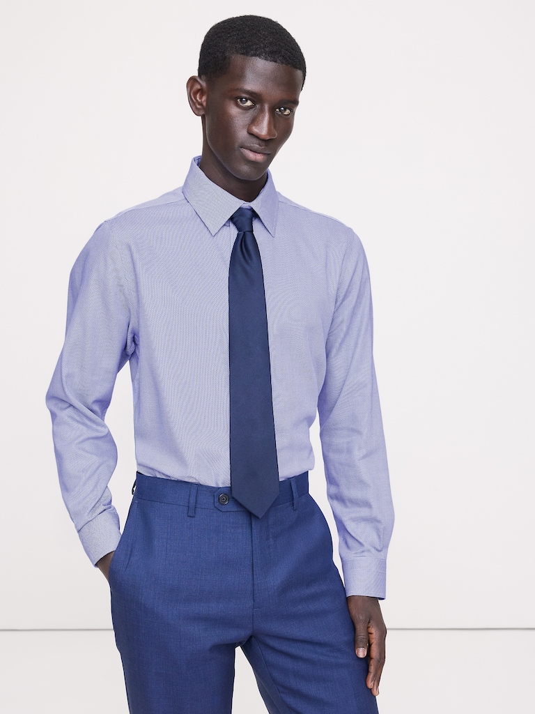 Standard-Fit Wrinkle-Resistant Dress Shirt