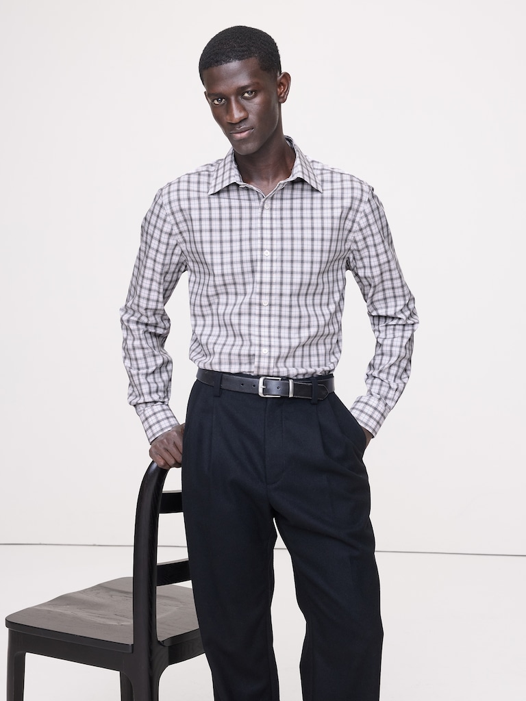Standard-Fit Wrinkle-Resistant Dress Shirt