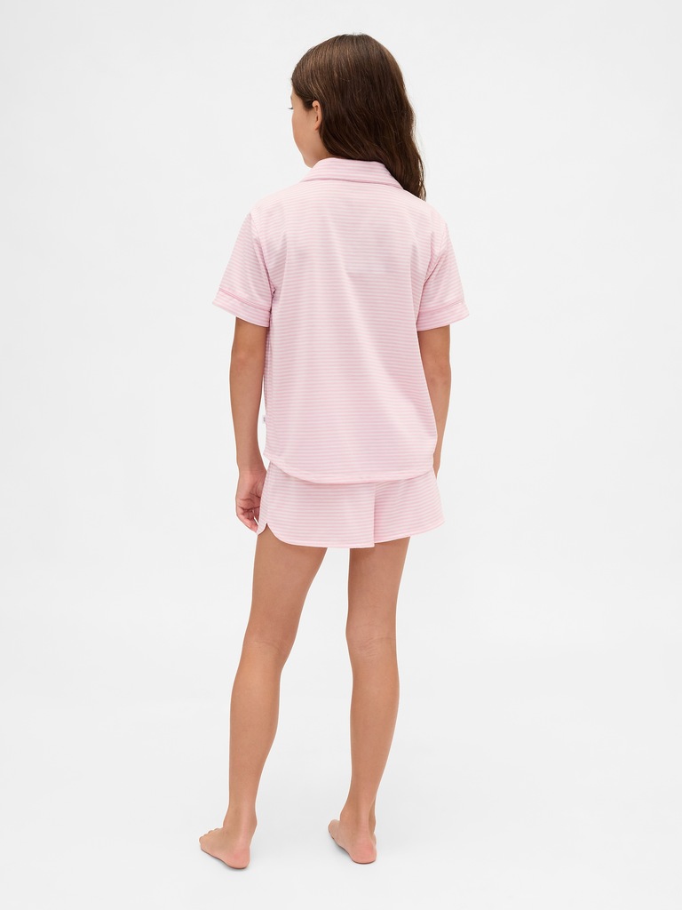 Kids Recycled PJ Short Set