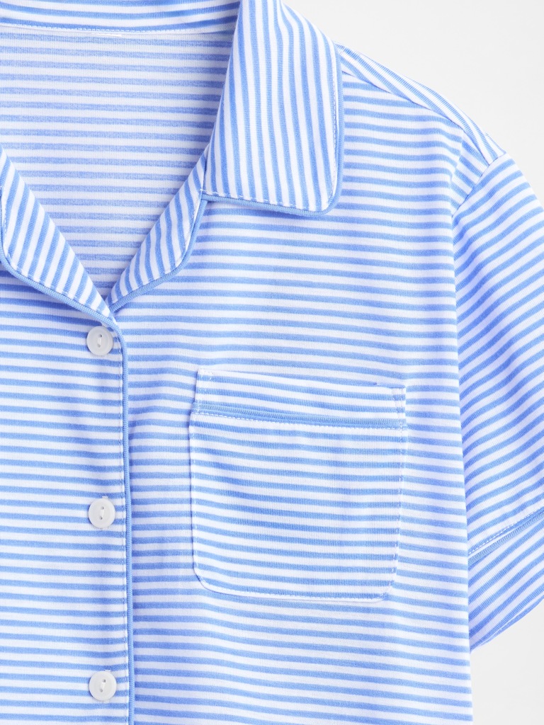 Kids Recycled PJ Short Set