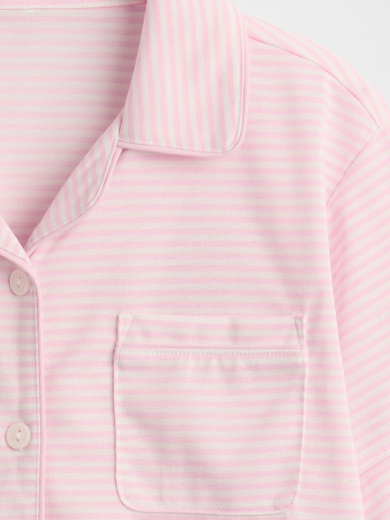 Kids Recycled PJ Short Set