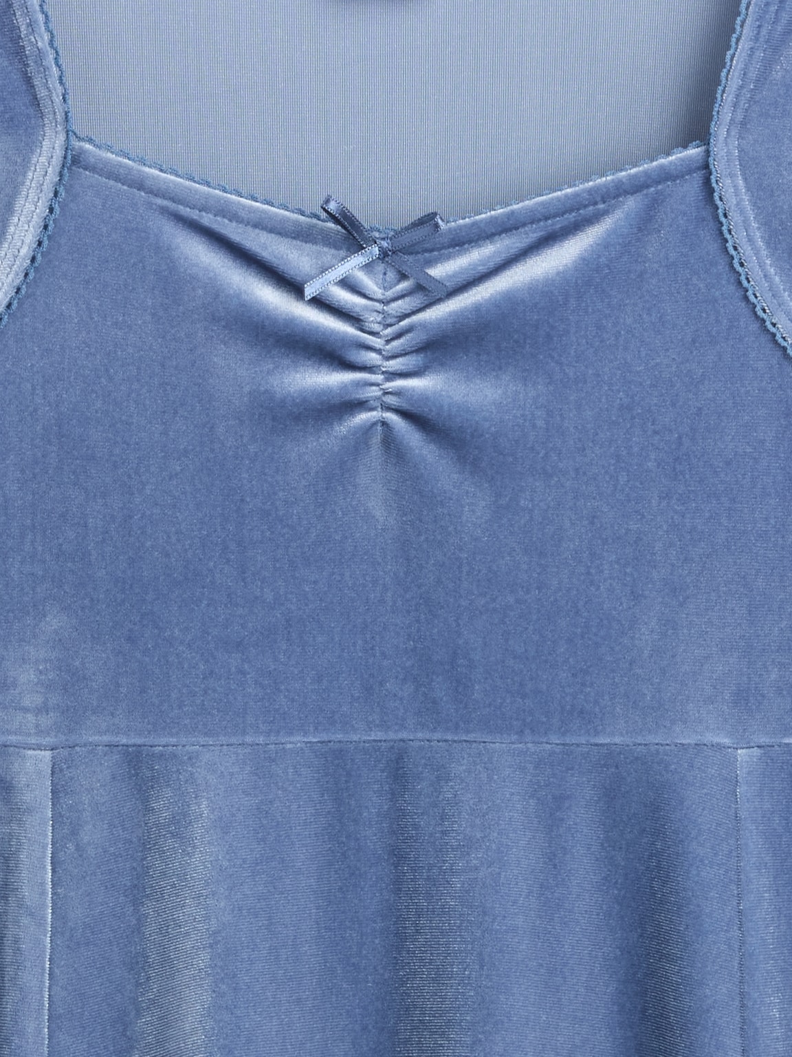 Kids Velvet Empire Waist Dress