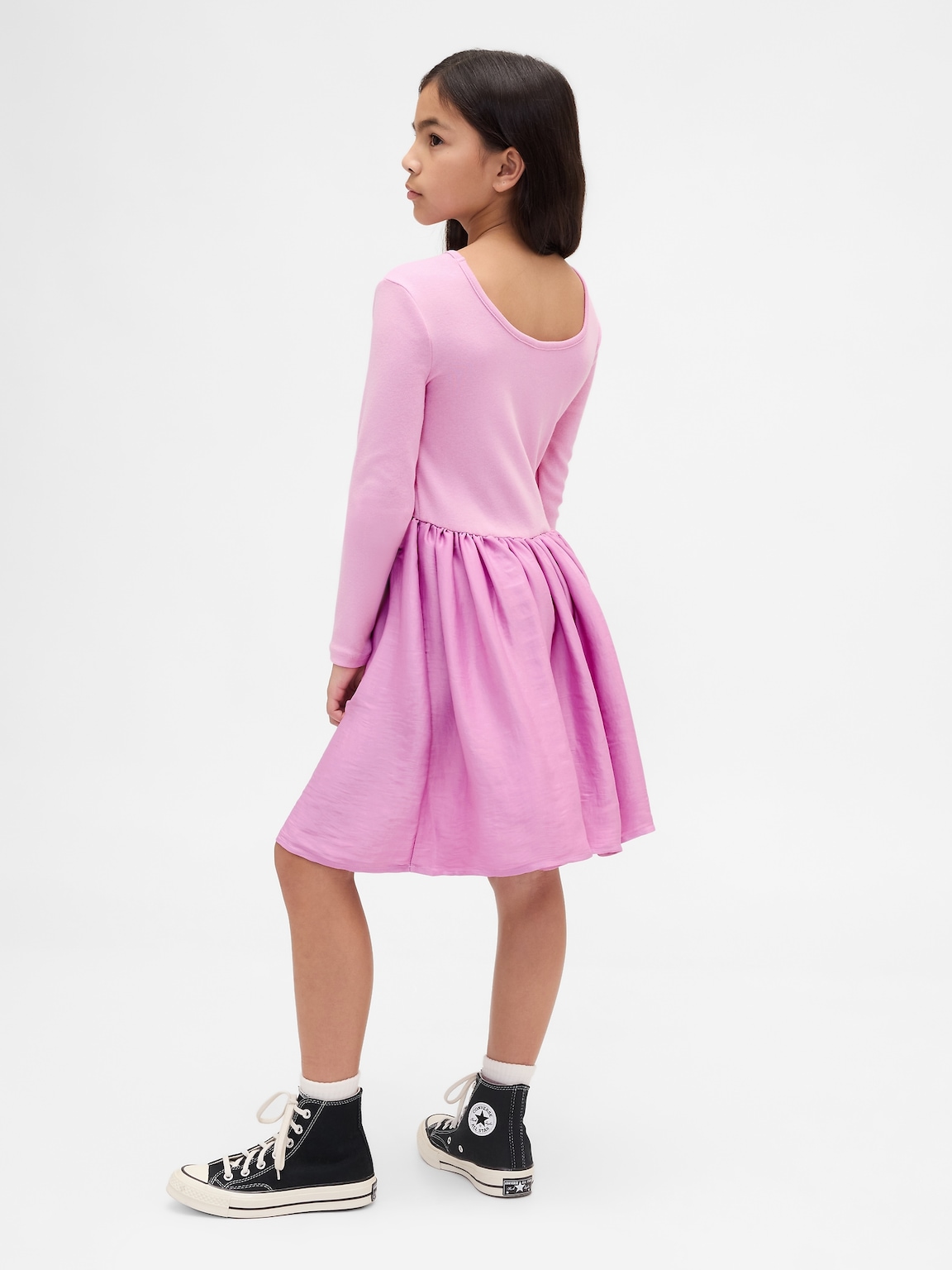 Kids Modern Mixed Media Dress