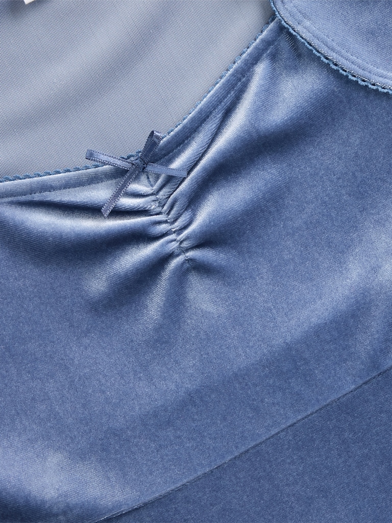 Kids Velvet Empire Waist Dress