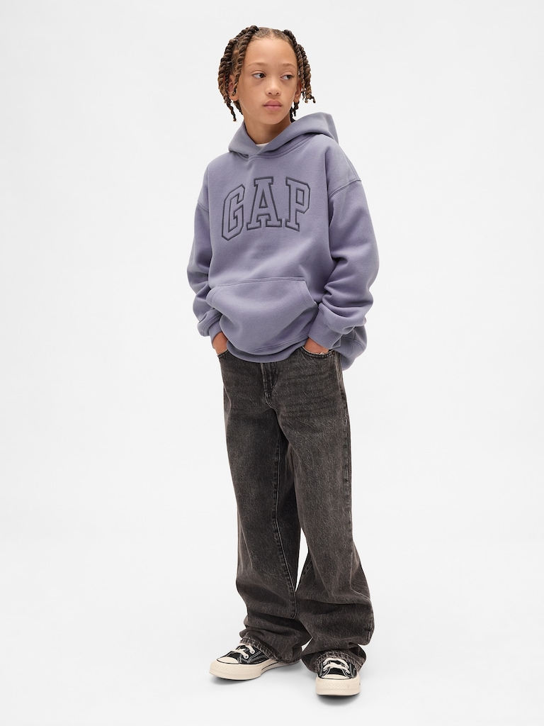 Kids VintageSoft Relaxed Logo Hoodie