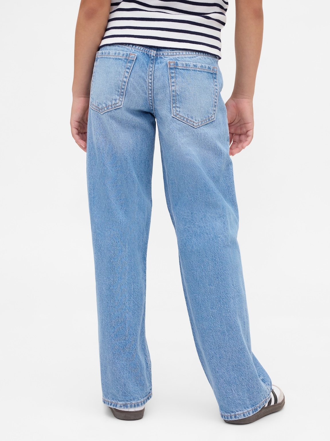 Kids Low Rise Straight Jeans