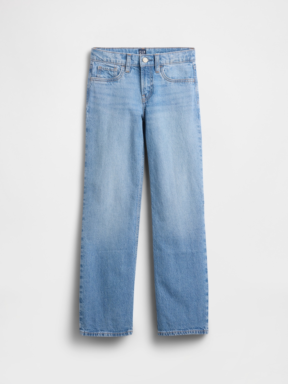 Kids Low Rise Straight Jeans