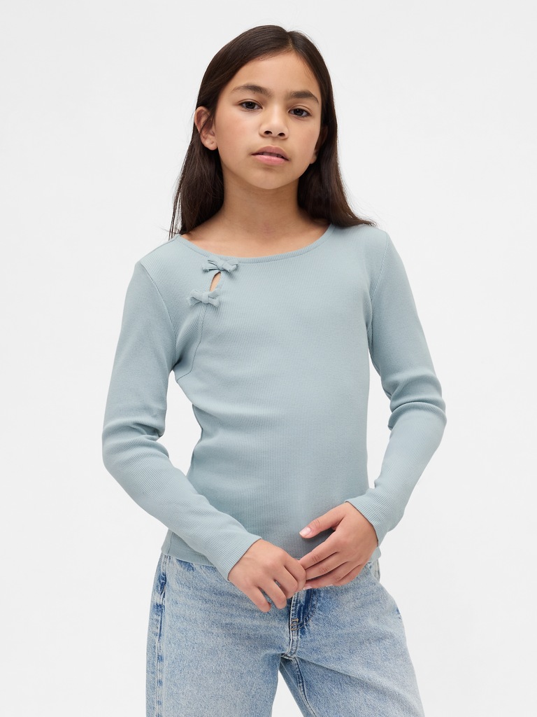Kids Rib Bow T-Shirt