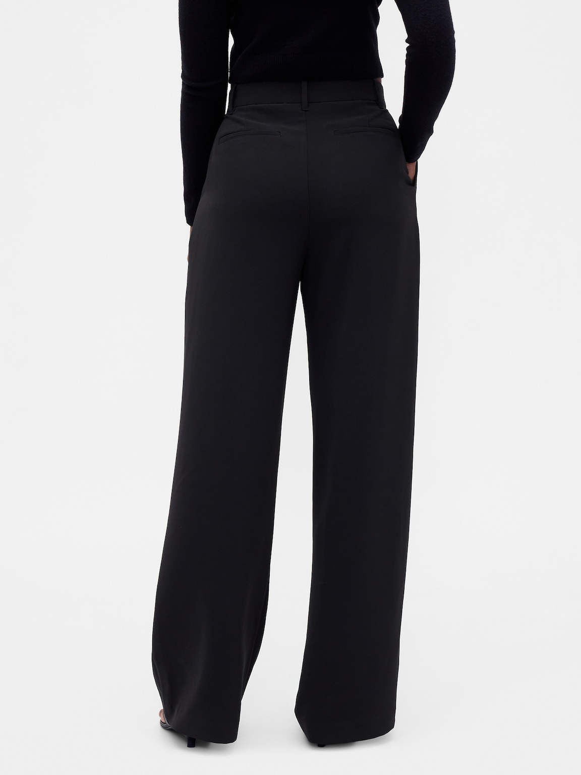 Curvy 365 High Rise Pleated Trousers