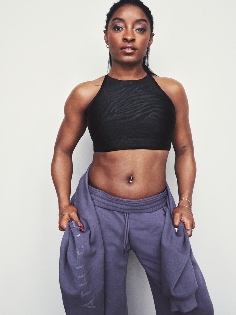 Simone Biles Shine High Neck Bra