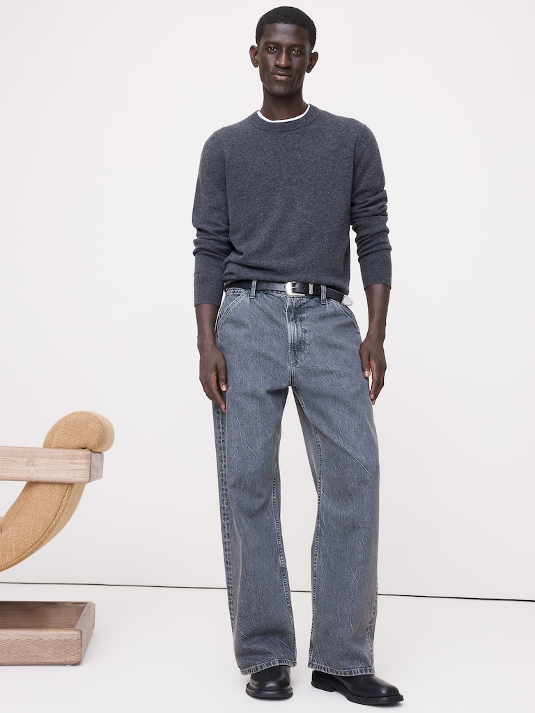 Cashmere Crew-Neck Sweater