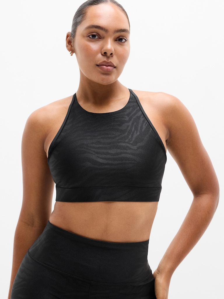 Simone Biles Shine High Neck Bra
