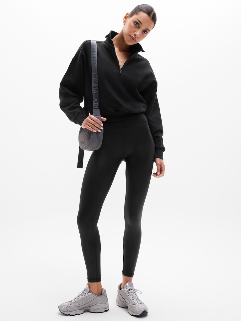 Elation High Rise Matte Foil Shine 7/8 Legging