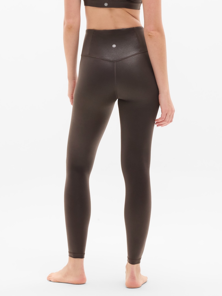 Elation High Rise Matte Foil Shine 7/8 Legging