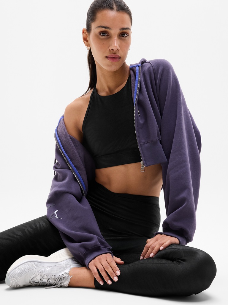 Simone Biles Shine High Neck Bra