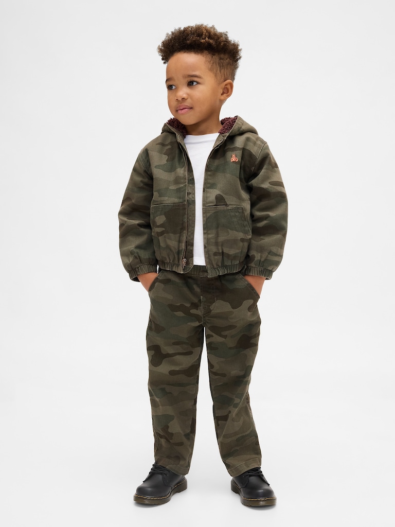 Baby & Toddler Camo Pull-On Baggy Jeans