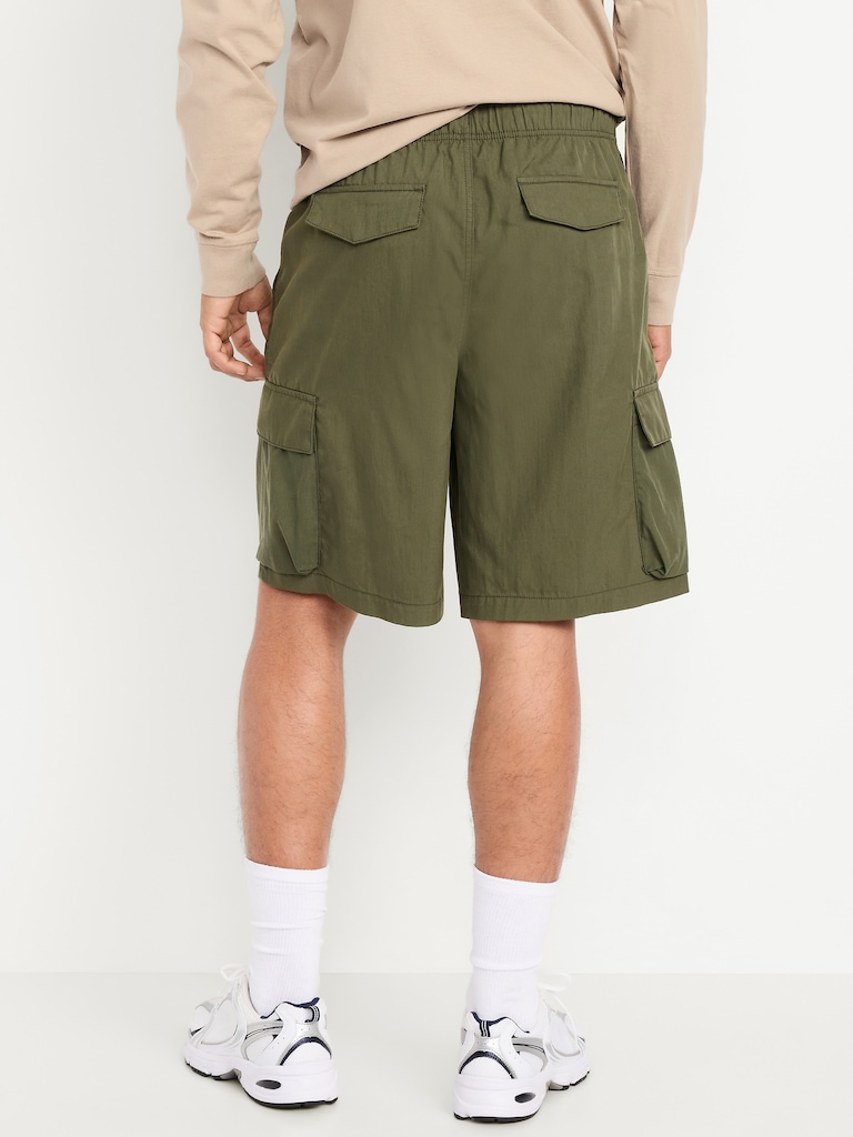 Baggy Cargo Shorts -- 9-inch inseam