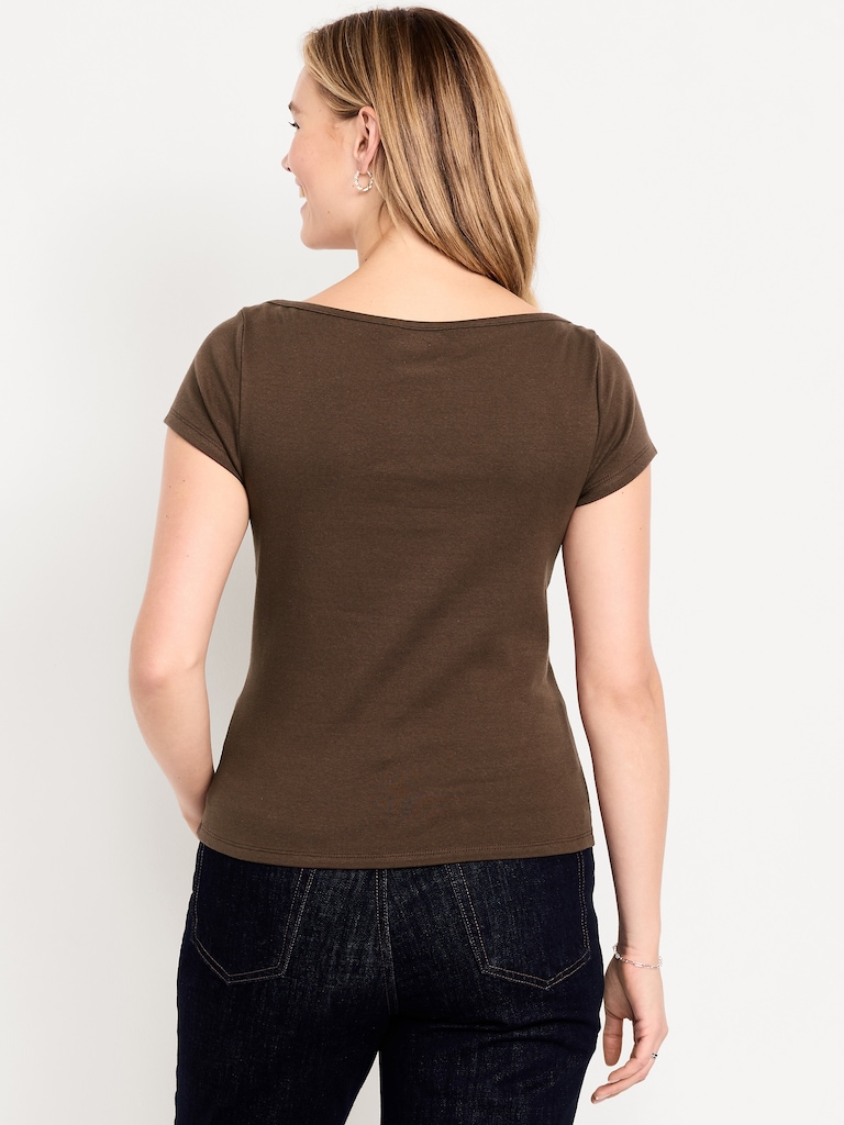 Snug Boatneck T-Shirt