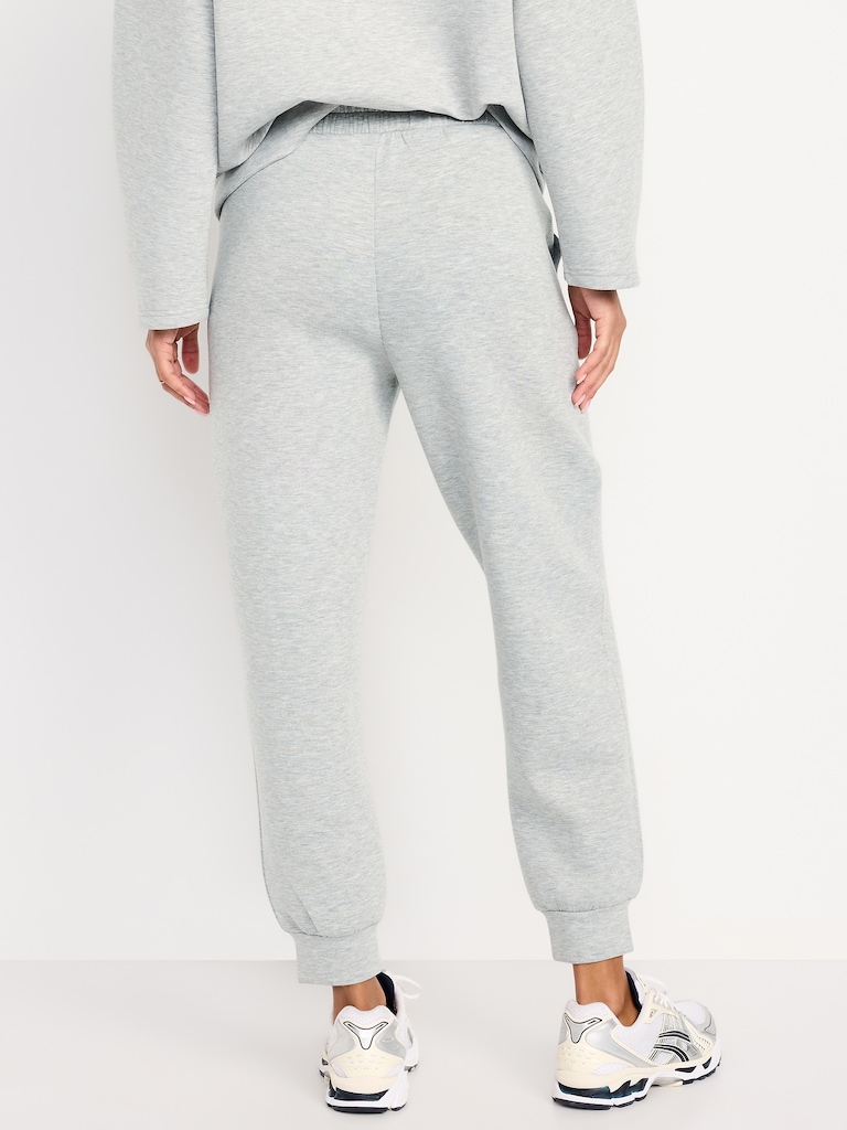 High-Waisted Bounce Fleece Jogger Sweatpants