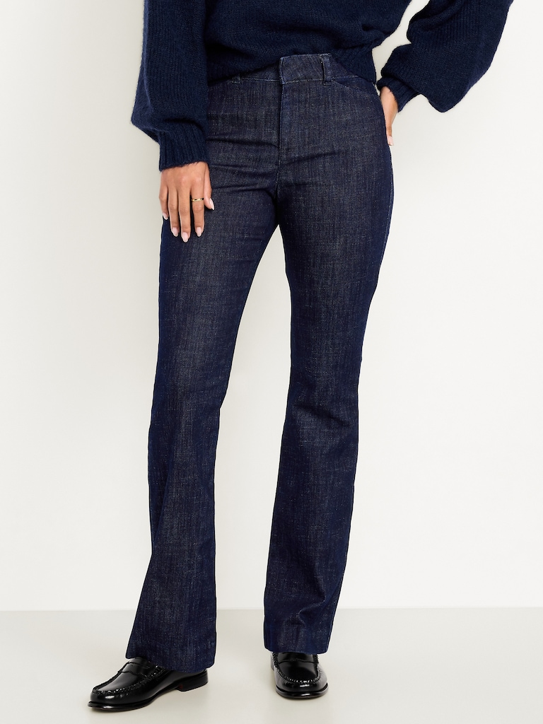 High-Waisted Pixie Flare Pants