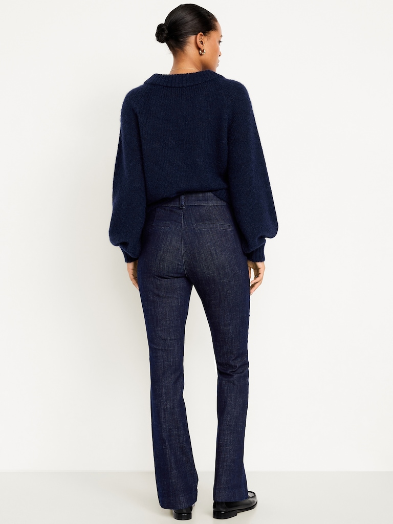 High-Waisted Pixie Flare Pants