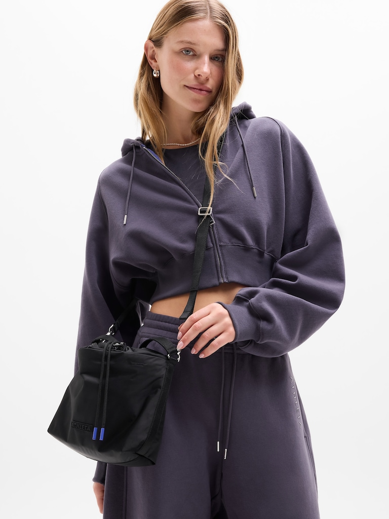 Simone Biles Satin Bucket Bag