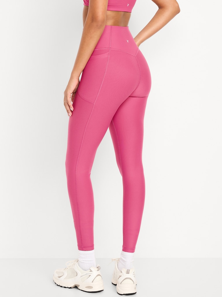 Extra-High Waisted PowerSoft Boundless 7/8 Pocket Leggings – No Front Seam