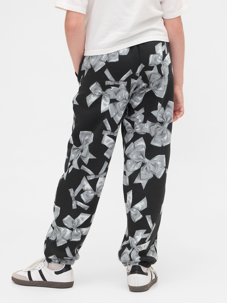 Kids Relaxed Bow Joggers