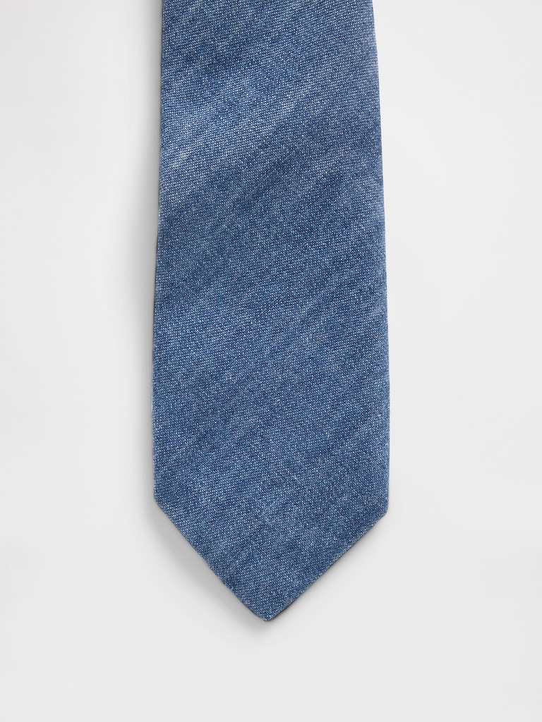 GapStudio Chambray Skinny Tie
