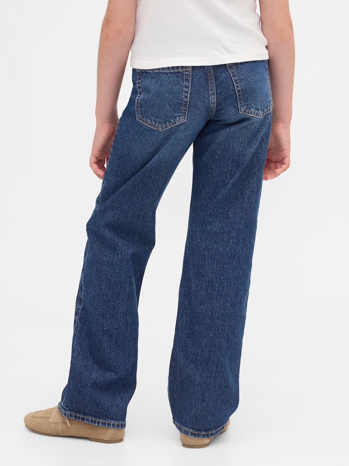 Kids Low Rise Straight Jeans