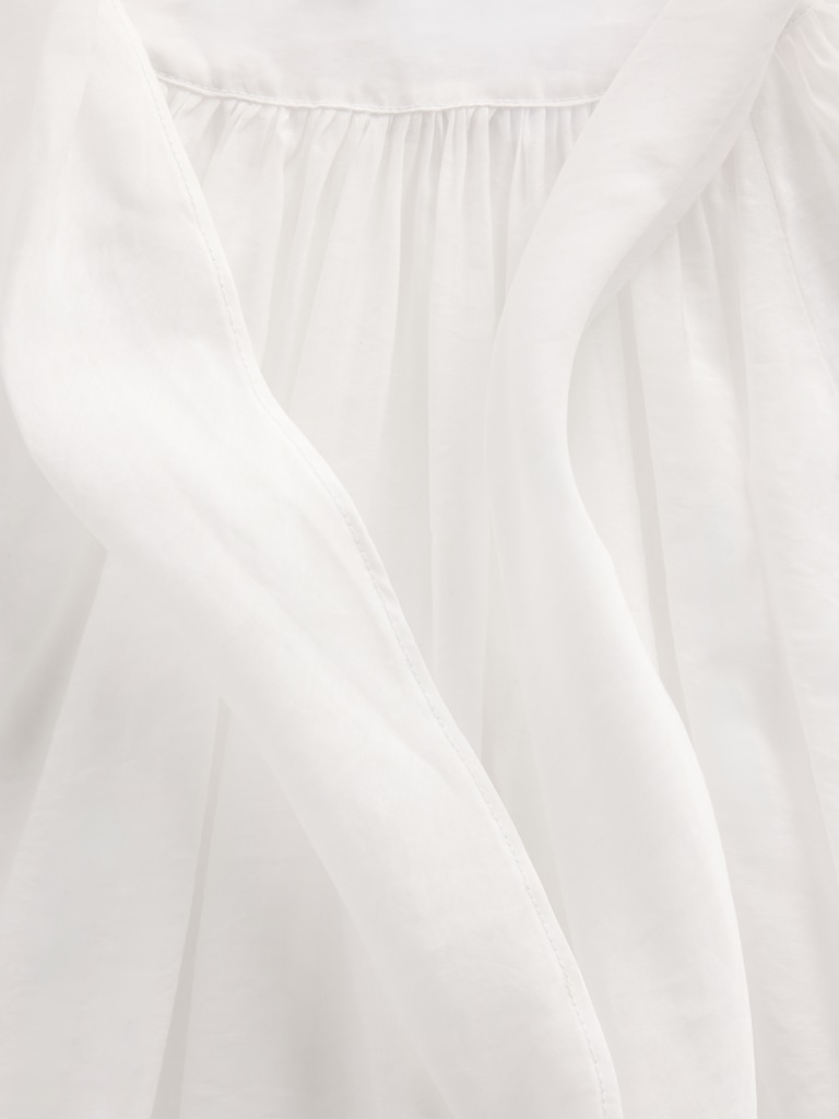 GapStudio Sheer Bow Shirt