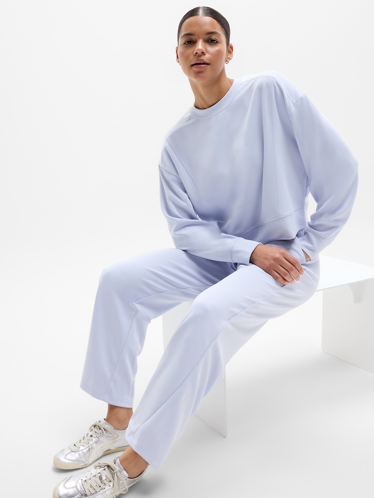 Seasoft Rib Crewneck Sweatshirt