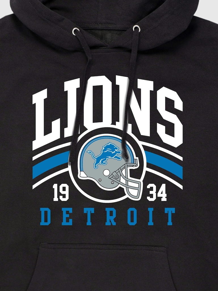 NFL Classic Stripe Pullover Hoodie