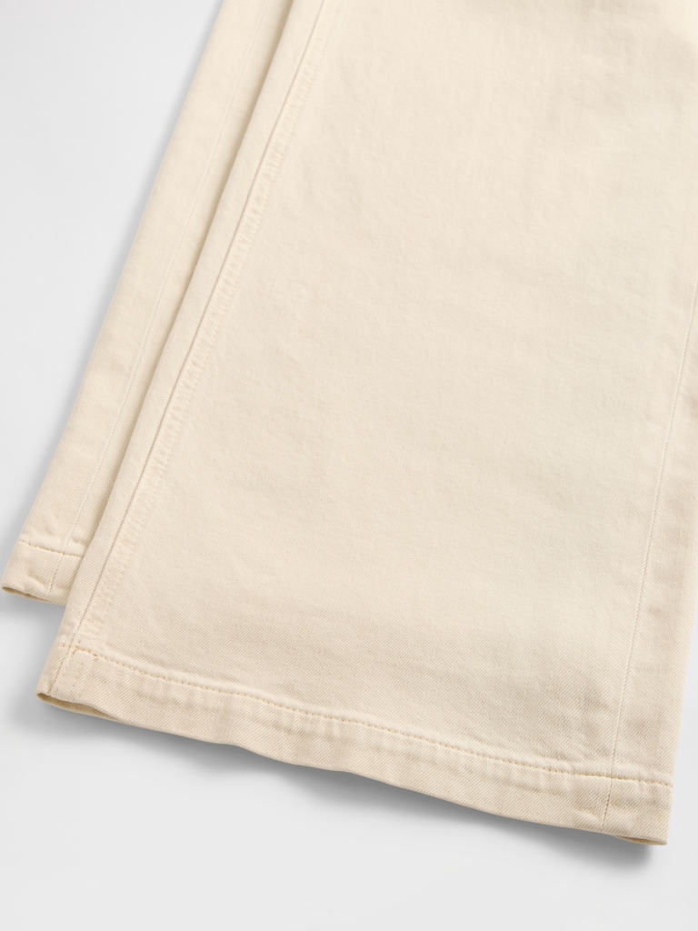 High Rise Stride Wide-Leg Jeans