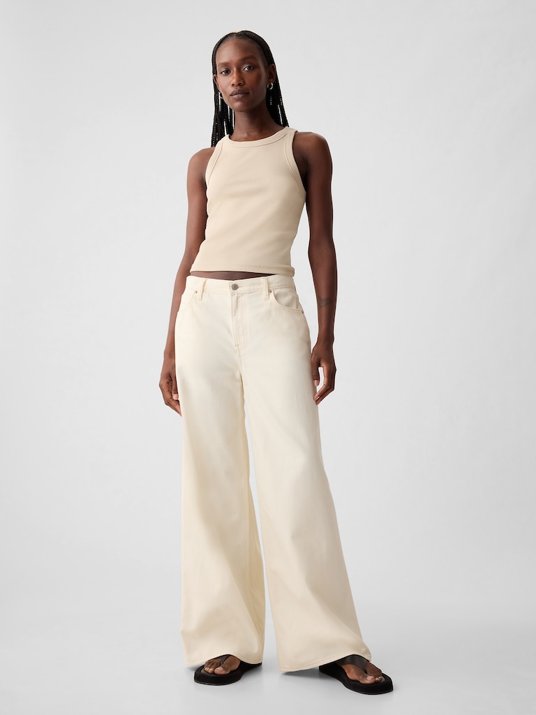 Mid Rise UltraSoft Baggy Jeans