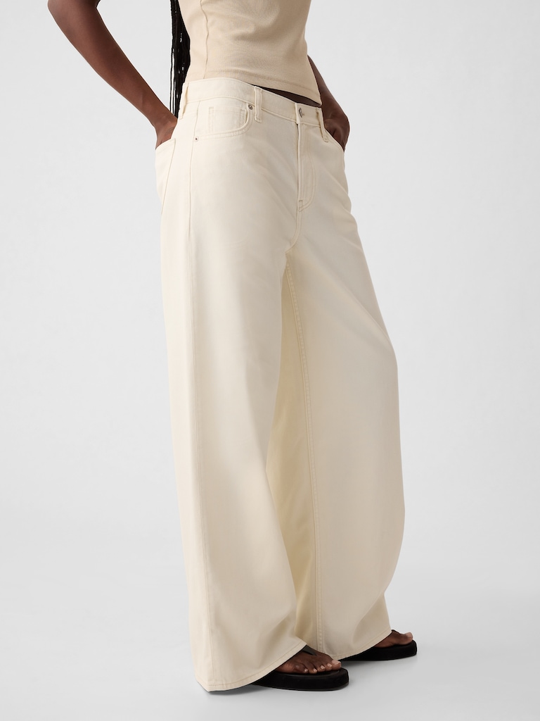 Mid Rise UltraSoft Baggy Jeans