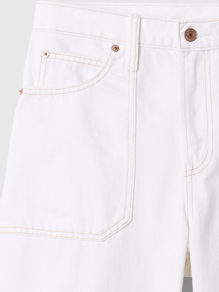 High Rise Barrel Carpenter Jeans