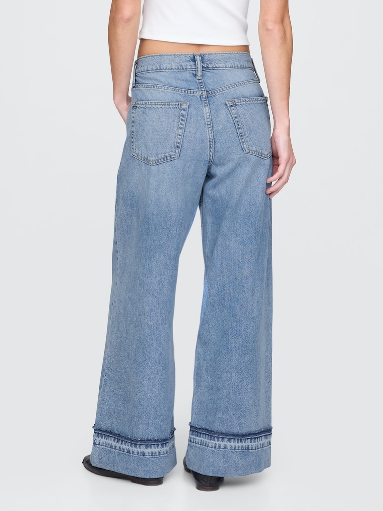 Mid Rise UltraSoft Baggy Jeans