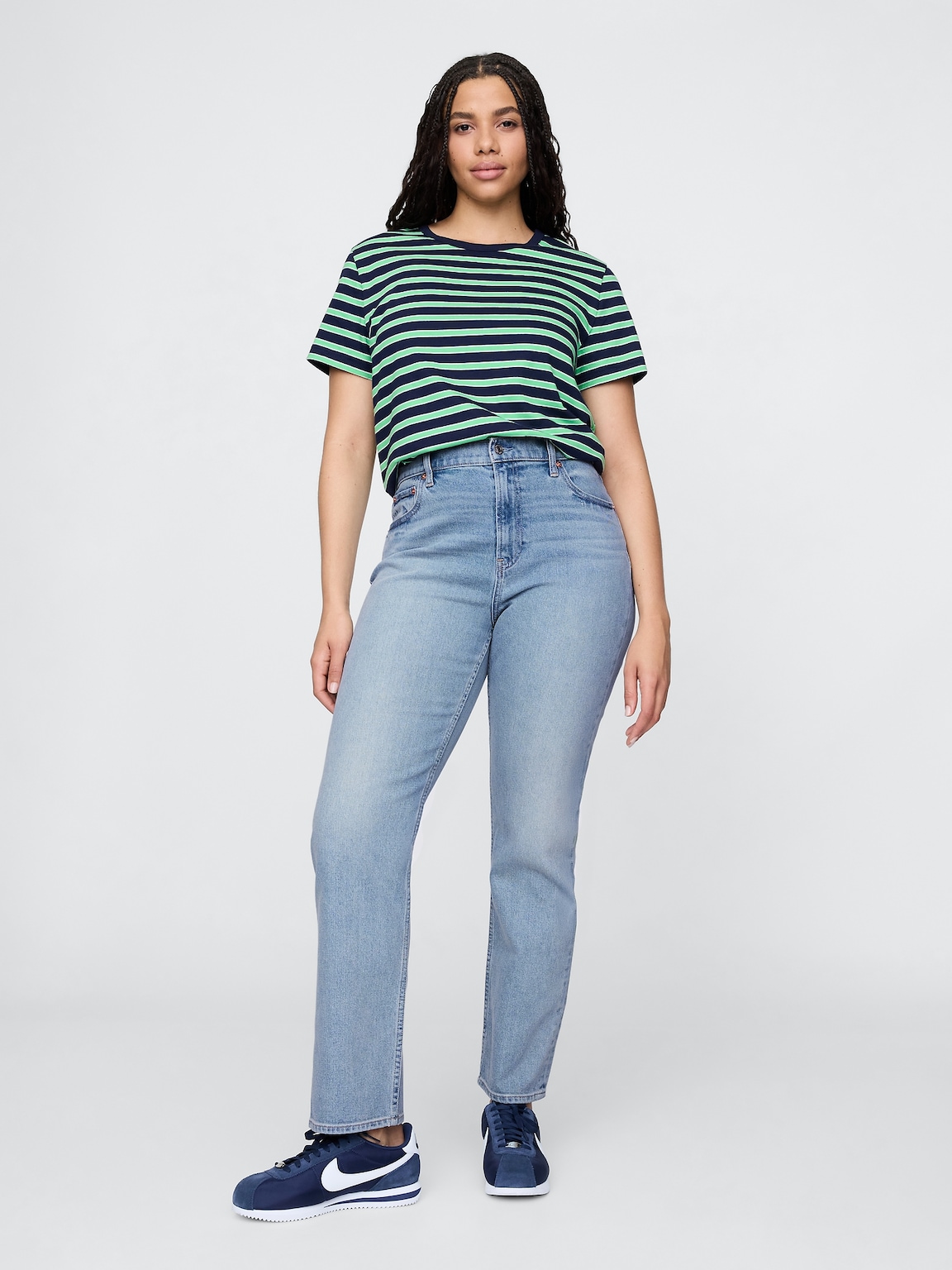High Rise ’90s Slim Straight Jeans