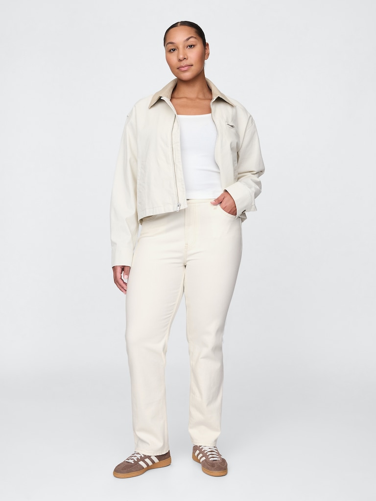 High Rise '90s Slim Straight Jeans