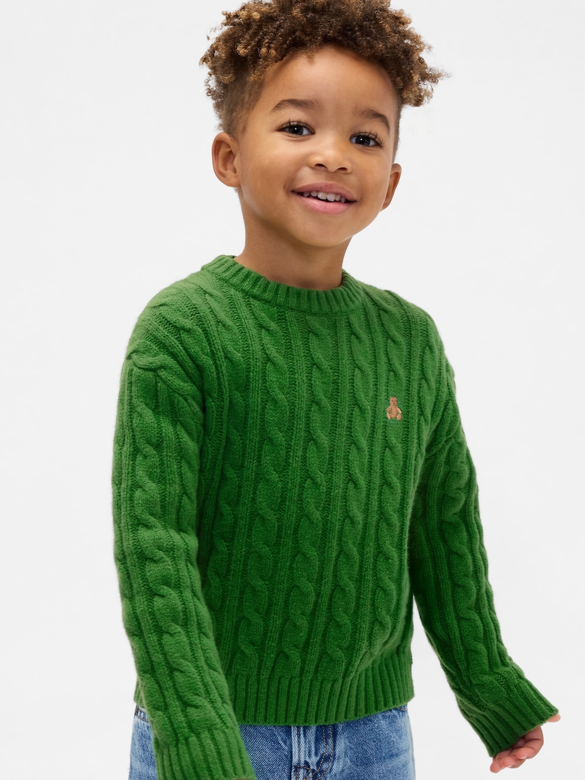 Baby & Toddler CashSoft Cable-Knit Sweater