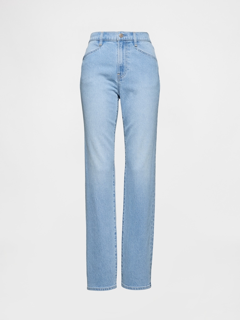 High Rise '90s Slim Straight Jeans
