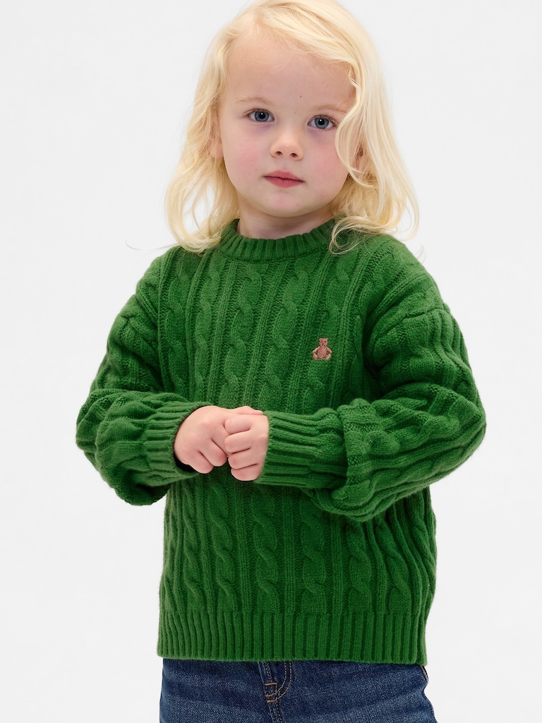 Baby & Toddler CashSoft Cable-Knit Sweater