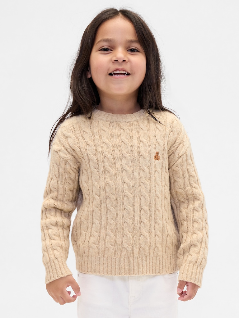 Baby & Toddler CashSoft Cable-Knit Sweater
